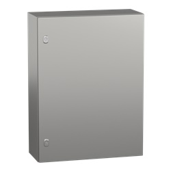 Armadio Spacial S3X, acciaio inox 316L, porta piena, 800x600x250mm, IP66