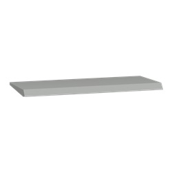 Tetto per cassa Spacial S3D 800x400 RAL7035