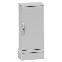 Zoccolo in poliestere per PLAZ(T) H200xL535xP310 RAL 7035