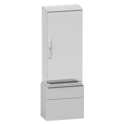 Zoccolo in poliestere per PLAZ(T) H500xL785xP310 RAL 7035
