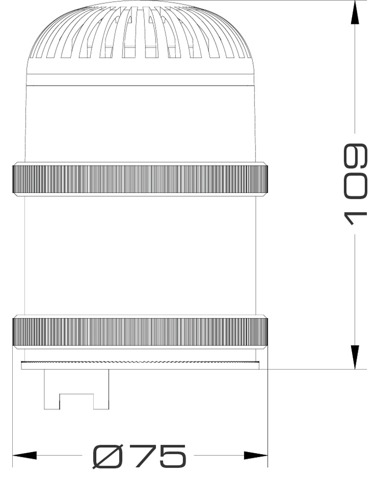 TWS SOUNDER A+   V12/24DAC  BK