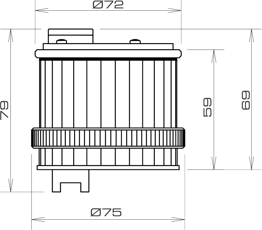 TWS LED CLR M CO V24DAC     BK
