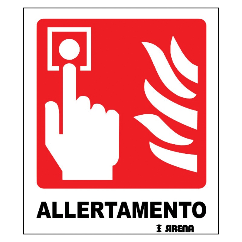 CARTELLO ALLERTAMENTO