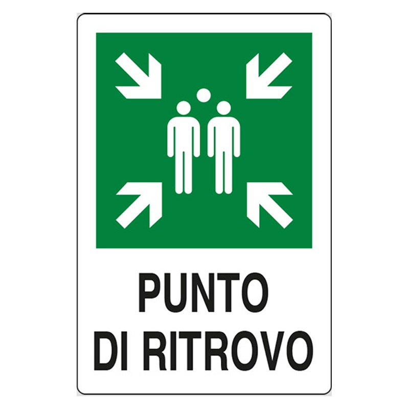 CARTELLO PUNTO DI RITROVO
