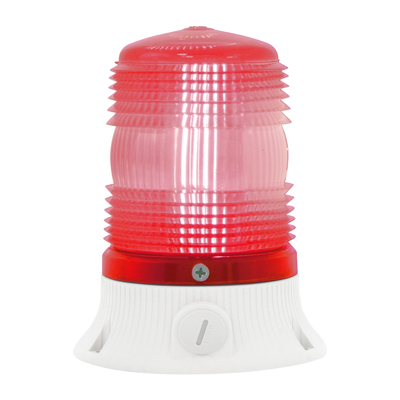 MNF LED FLR RED S V12/24DAC GY