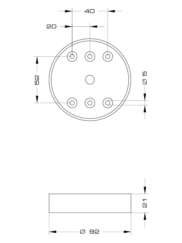 BASE LT SHALLOW  V12/24DAC  WH