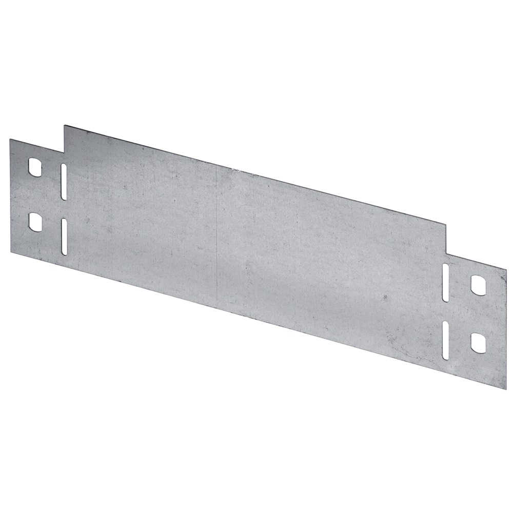 Riduttore a Z in lega metallica zincata 150x100 mm per impianti elettrici industriali e civili