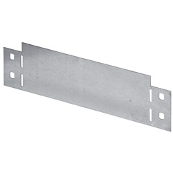 Riduttore a Z in lega metallica zincata 150x100 mm per impianti elettrici industriali e civili