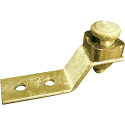 Supporto terminale fissaggio conduttori rame per impianti elettrici resistente e durevole