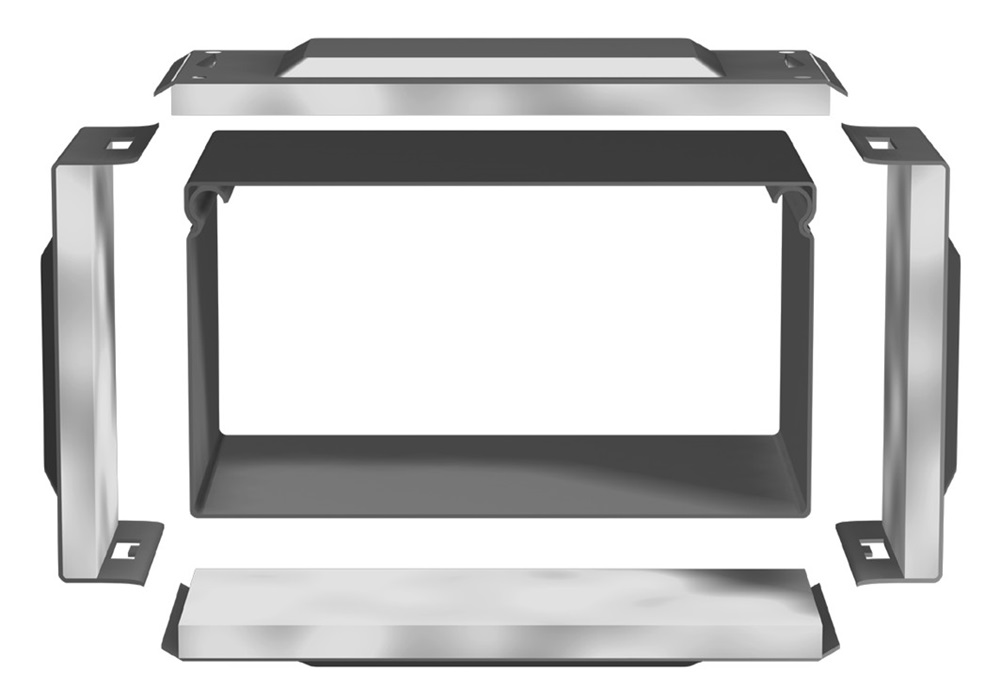 C5 FASCIA IP 44 300X80 ZS