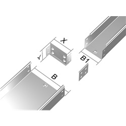 C5 RACCORDO RID. SX DA 100 H. 80 I