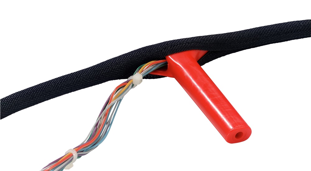 Calza avvolgente flame-retardant Bind-It RW diametro 38 mm lunghezza 15 m per protezione cavi elettrici