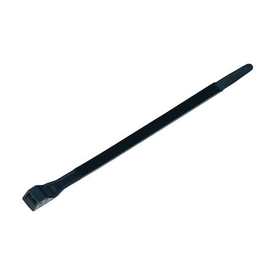 Collare fissaggio cavi 9x260 mm nero PA12 alta resistenza fino 90°C uso elettrico