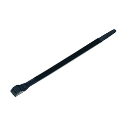 Collare fissaggio cavi 9x260 mm nero PA12 alta resistenza fino 90°C uso elettrico