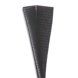 Fascette serraggio nere TYGRIP 19x475 mm resistenti 50 lb per cablaggi elettrici confezione 10 pezzi