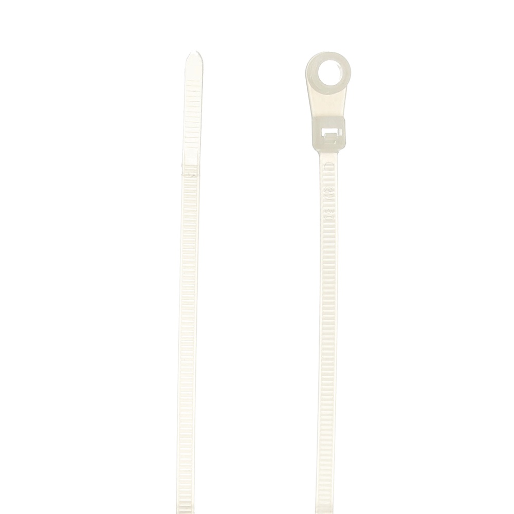 Fascetta fermacavi nylon 137,7mm 30lb foro montaggio interno uso interno