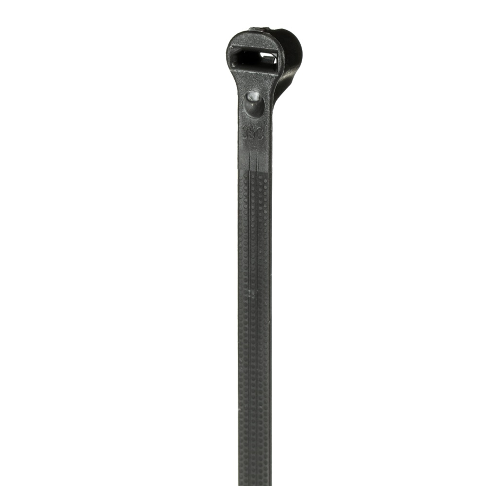 Fascetta fermacavi 2,3x92 mm nera in polipropilene UV resistente per uso interno ed esterno