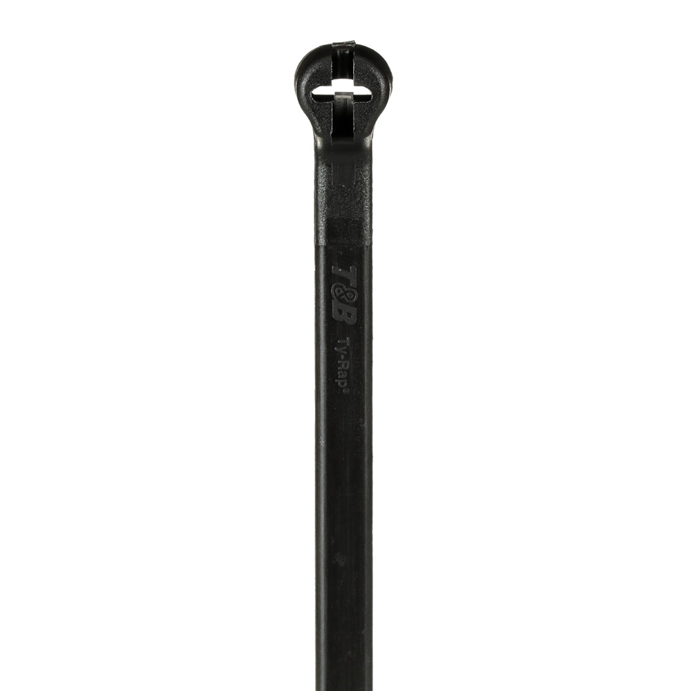Fascetta fermacavi 186mm 30LB resistente UV nera per uso interno ed esterno