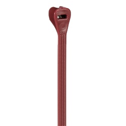 Fascetta fermacavi ECTFE 92mm 18LB resistenza 150°C colore marrone industriale