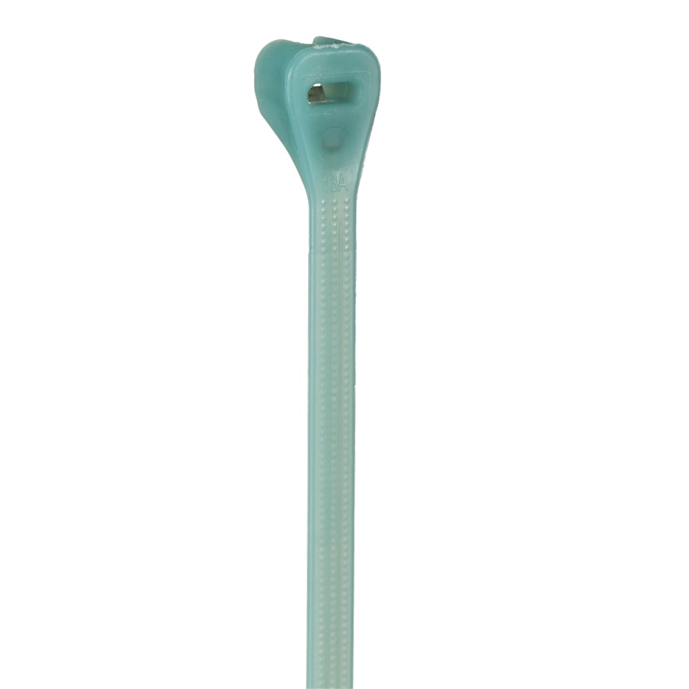 Fascetta stringicavo ETFE 185mm 50lb resistenza alta temperatura 150°C aquamarina