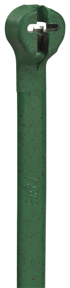 Fascette fermacavi 3,6x140 mm nylon verde resistenza 40 lb per uso elettrico professionale