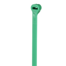 Fascetta stringicavo nylon verde 295mm resistenza 50lb uso interno certificata MIL-SPEC