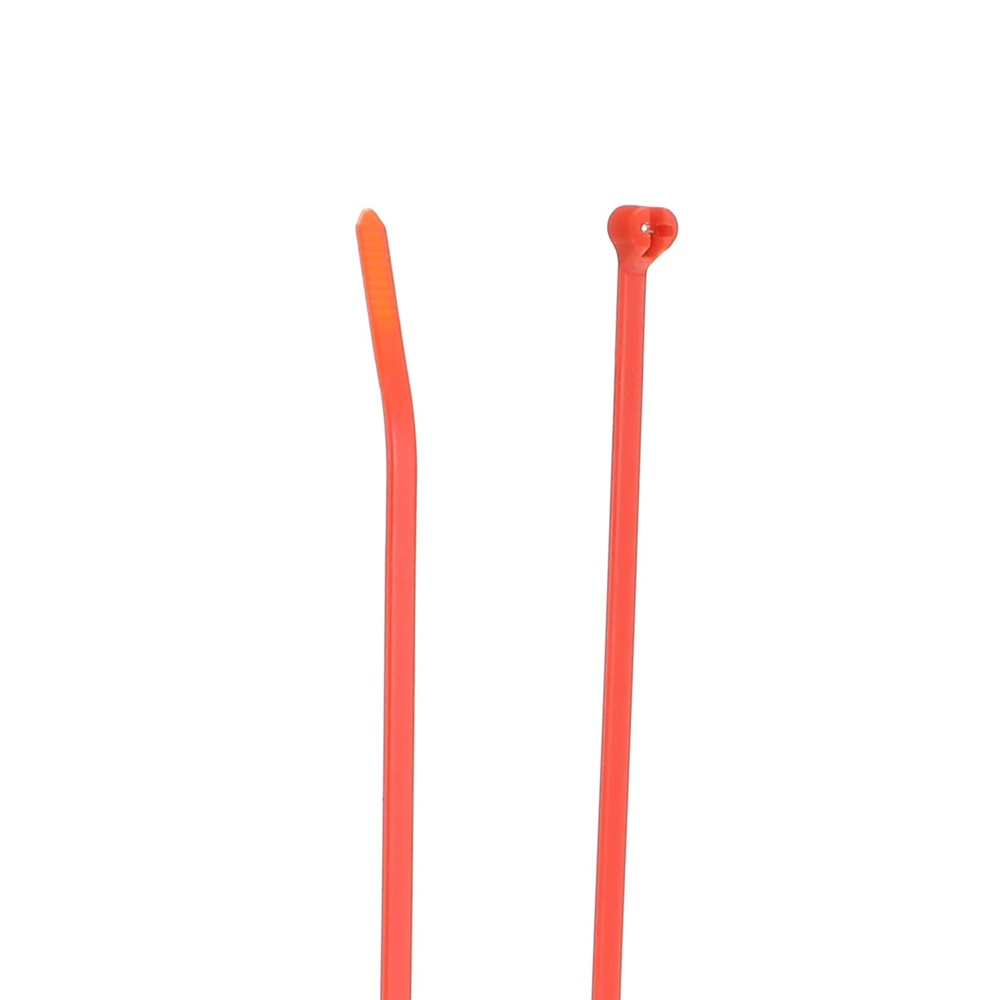 Fascetta fermacavi arancione nylon 3,6x284 mm resistenza 40 lb uso interno