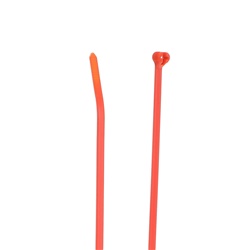 Fascetta fermacavi arancione nylon 3,6x284 mm resistenza 40 lb uso interno