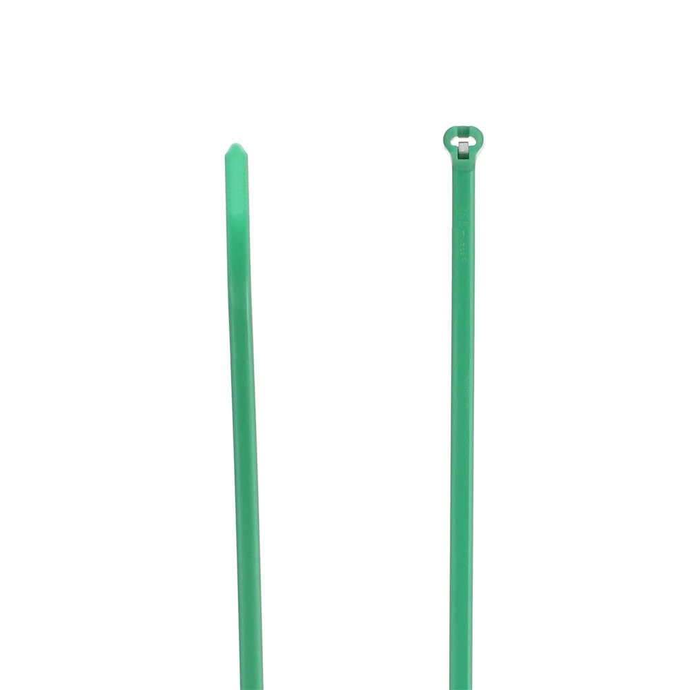 Fascetta fermacavi verde nylon 277mm 40LB resistenza alta indoor