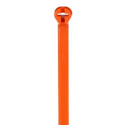Fascetta stringicavo nylon arancione 361mm 50lb alta resistenza uso interno