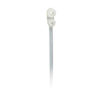 Fascetta fermacavi nylon naturale 91mm 18lb foro montaggio interno