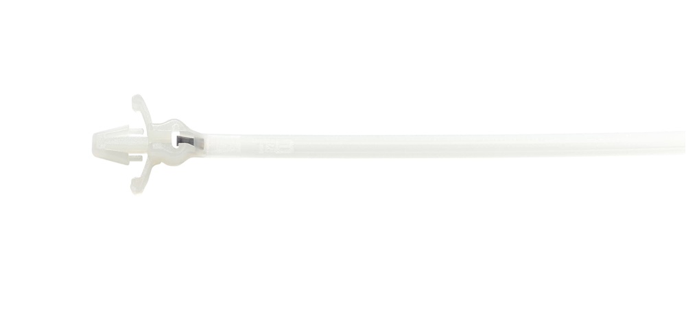 Fascetta fermacavi innesto ancoraggio 185mm nylon naturale 50lb uso interno