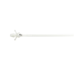 Fascetta fermacavi innesto ancoraggio 185mm nylon naturale 50lb uso interno