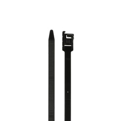 Fascetta riapribile nylon 12,7x483 mm resistente 200 lb per uso interno ed esterno