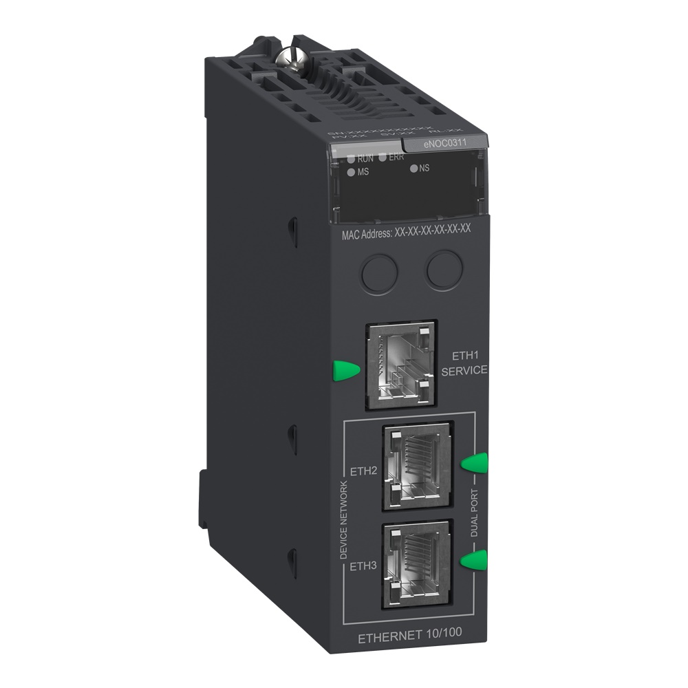 Modulo Ethernet FactoryCast 3 porte M580