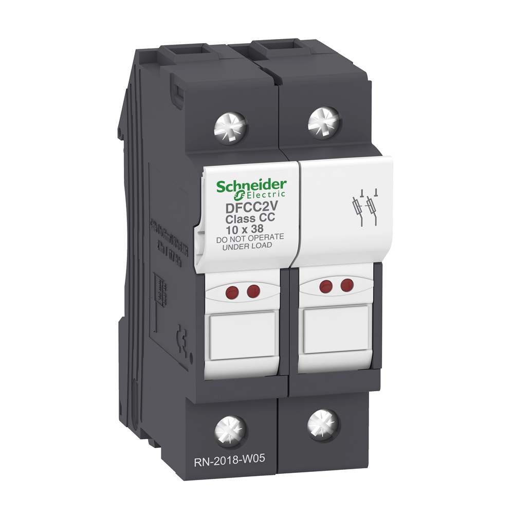 Portafusibile TeSys DF classe CC 30A 2P con LED