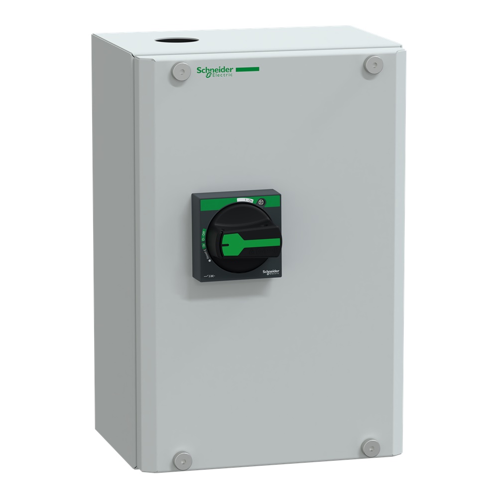 Contenitore TeSys GV3 per TeSys GV3P/L - manovra nera - IP65