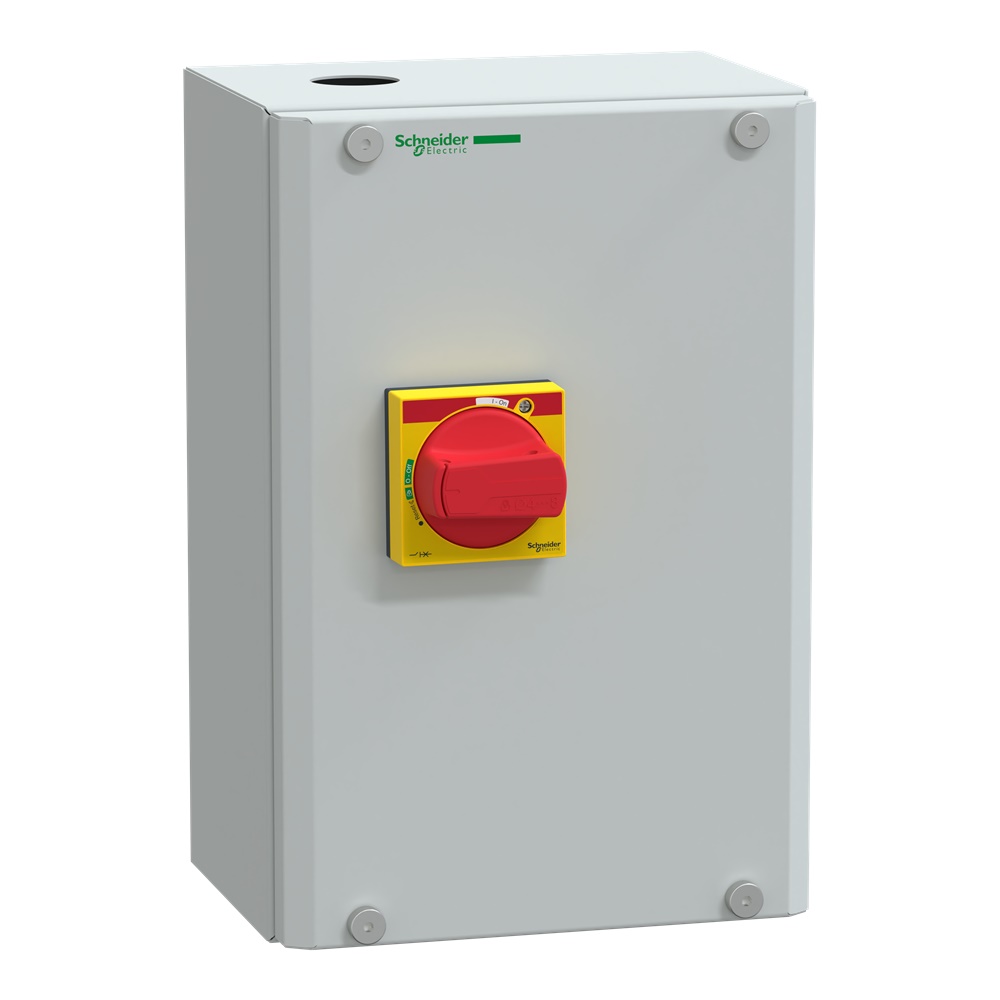 Contenitore TeSys GV3 per GV3P/L - manovra rossa - IP65