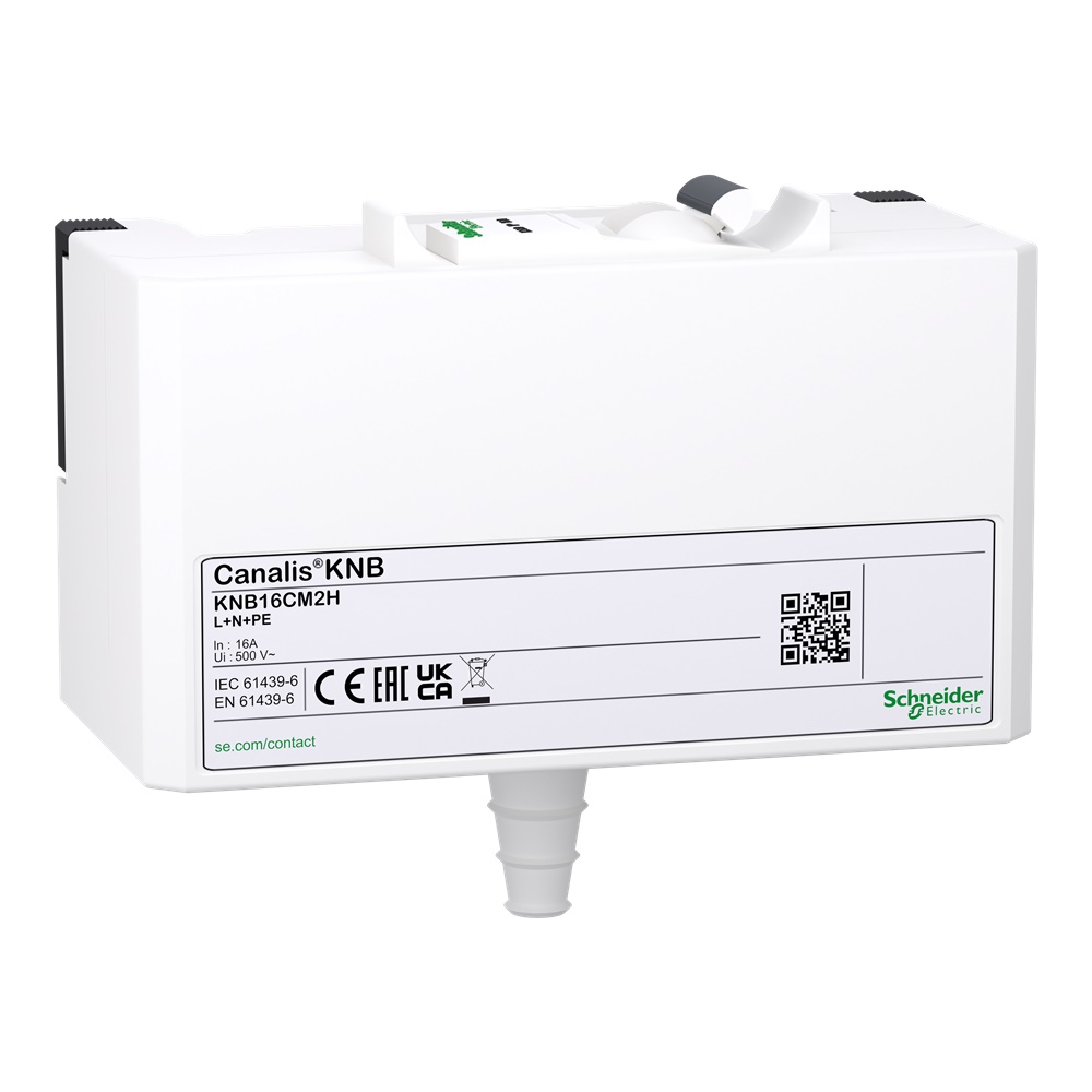 Canalis - Unità derivazione con C60 - 16 A - Selezione fasi - L + N + PE - IP41