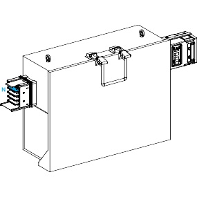 Canalis - Unità di derivazione per fusibile DIN - 630 A - 3L + PEN