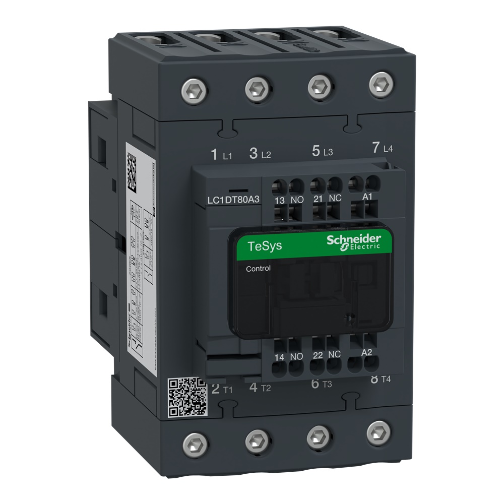 Contattore TeSys LC1D - 4 poli - AC1- 440V AC - 80A - 230V AC