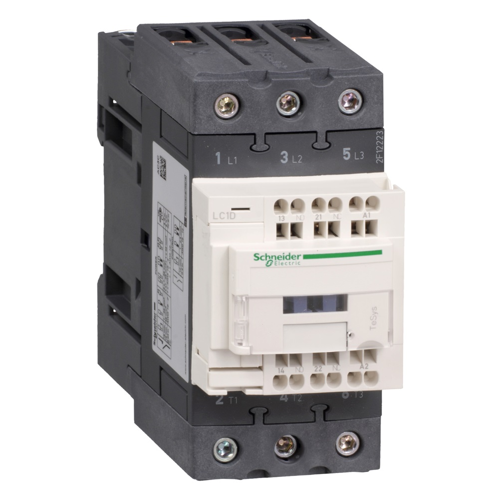 Contattore TeSys D - 3P (3 NA) - AC3 - <= 440 V 50 A - 48 Vca 50/60 Hz