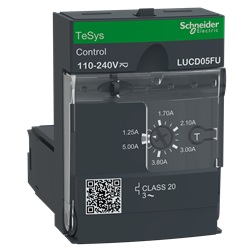 Unità di controllo avanzata LUCD - Classe 20 - 1,25...5 A - 110...220 V CC/CA