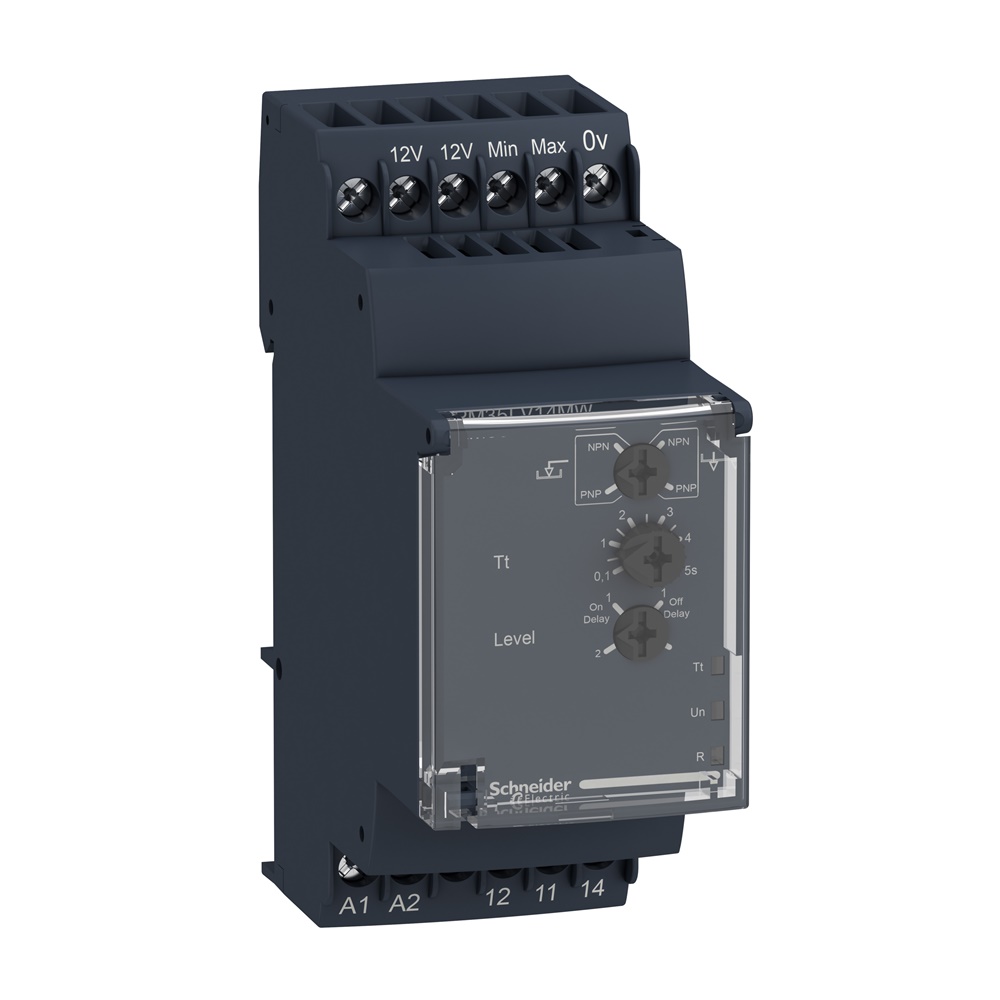 Relè controllo del livello del liquido RM35-L -24..240V AC/DC - 1 NC/NO