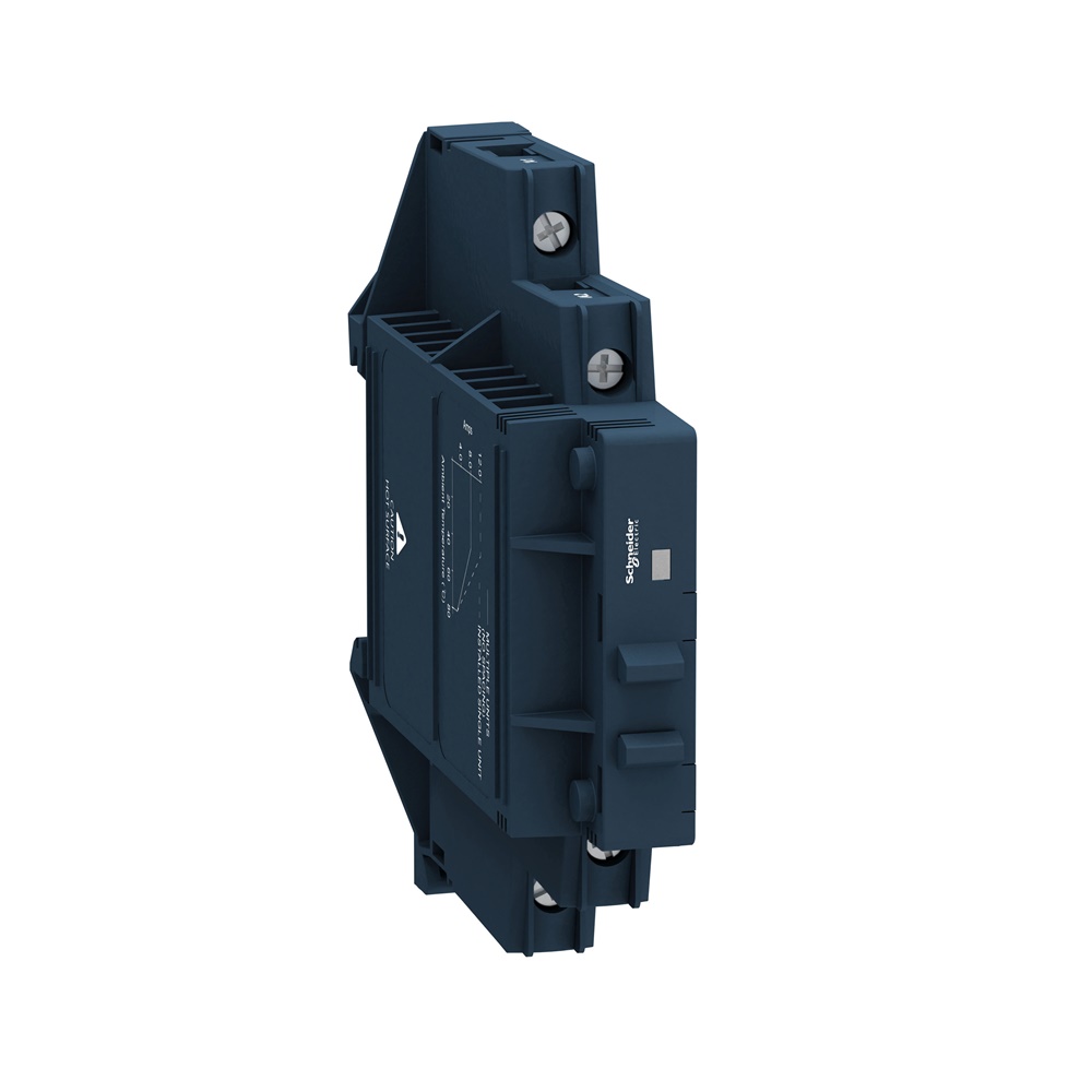 Relè statico montaggio su guida DIN - ingresso 4-32 VDC uscita 1-100 VDC 12 A