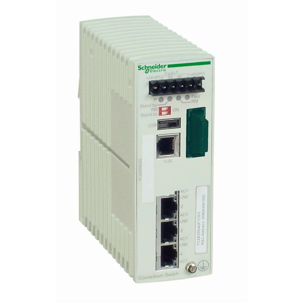 CONNEXIUM MANAGED SWITCH 3TX/1FX-SM