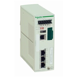 CONNEXIUM MANAGED SWITCH 3TX/1FX-SM