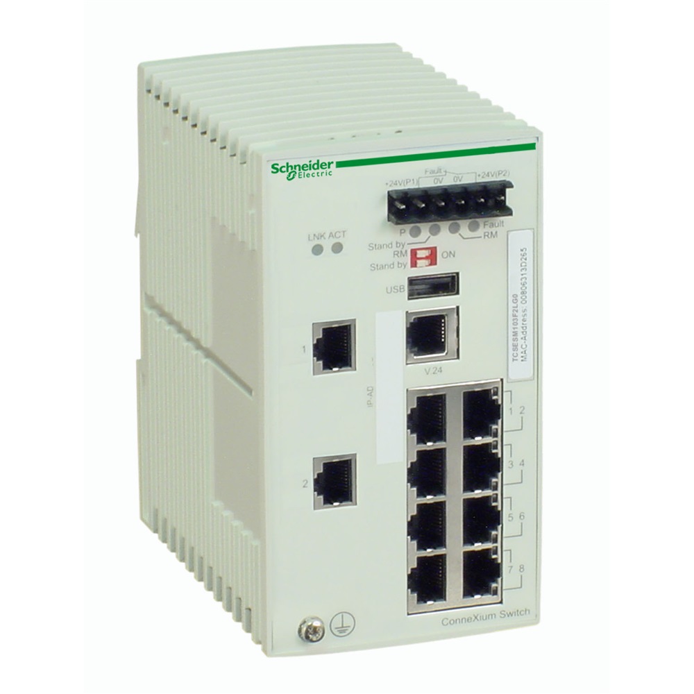 CONNEXIUM MANAGED SWITCH 8TX/2SFP-G