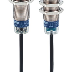 Sensore fotoelettrico laser M18 PNP precablato per automazione industriale