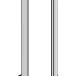 COLONNA CON SPECCHIO 1255 MM